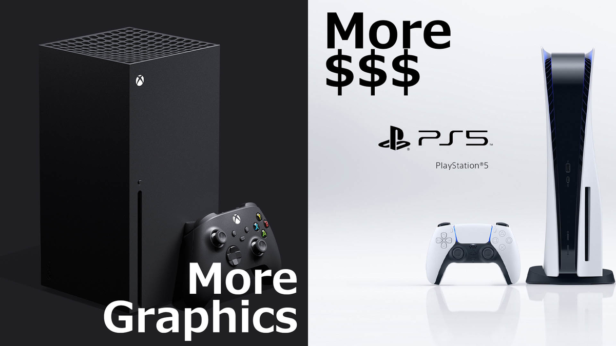 PlayStation5はXbox Series Xより高い？でも性能面で苦戦中。