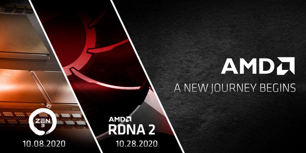 『公式』Ryzen『Zen3』は10月8日発表。RDNA2(BigNavi)は10月28日