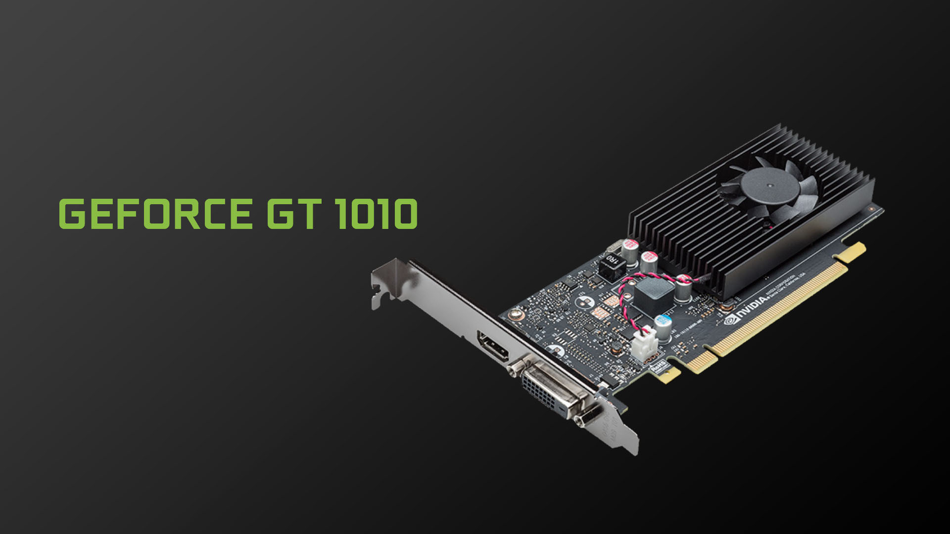 真のローエンドNVIDIA GeForce GT 1010登場。GT 710の後継モデル