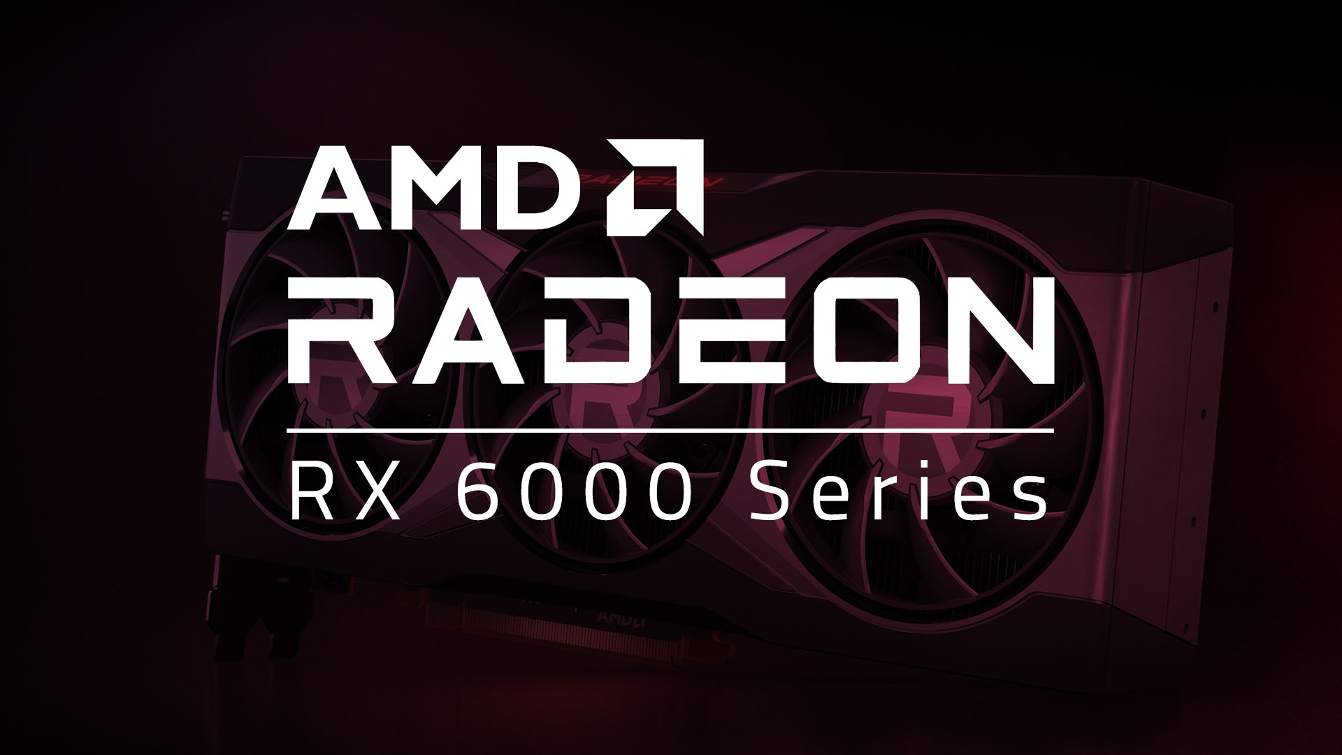 AMDがRadeon RX 6000シリーズのリファレンスモデルの供給を約束。