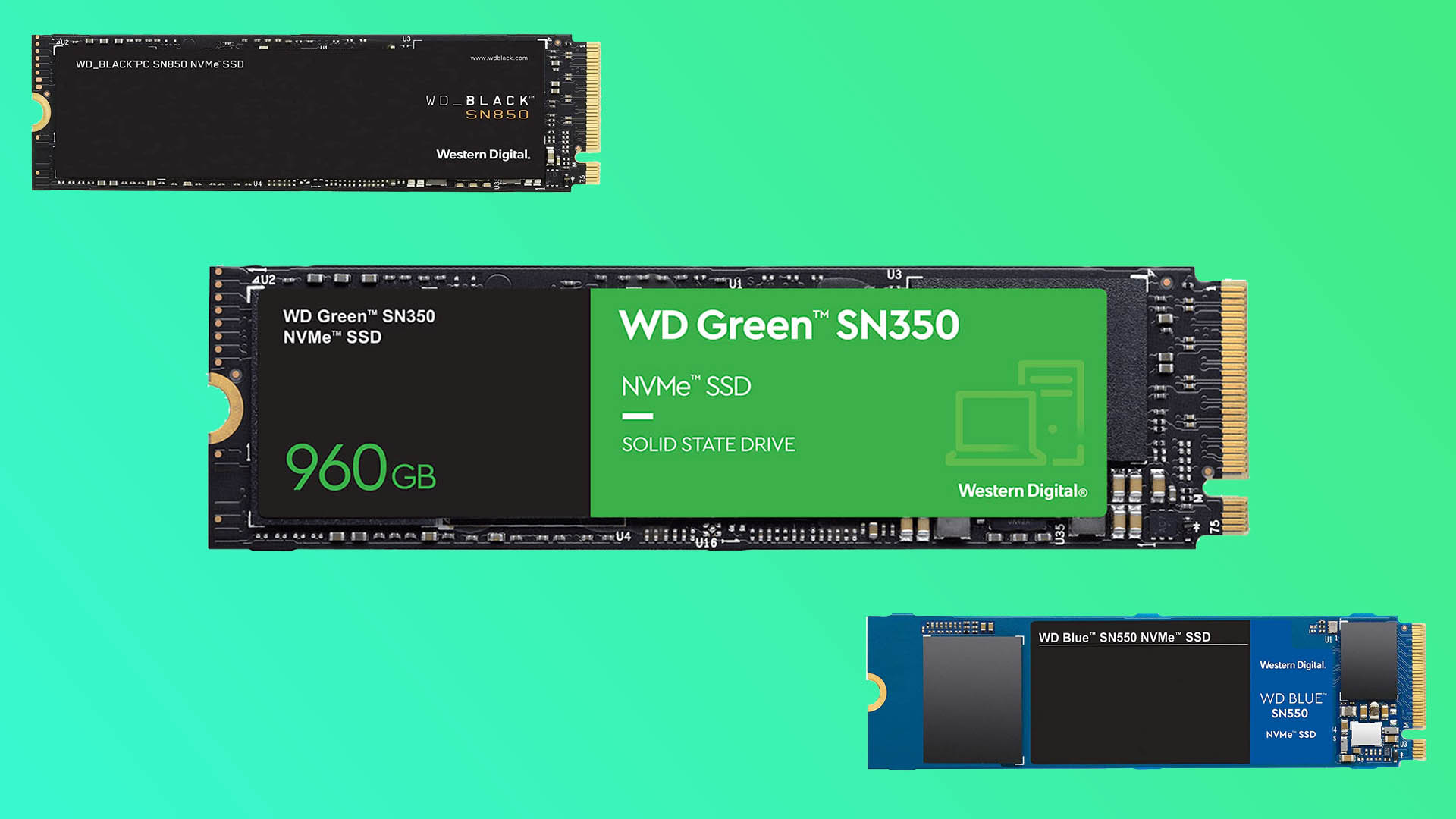 Western Digitalから安価なSSD WD Green SN350が登場