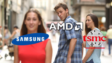 AMDが3nmプロセスでTSMCからサムスン電子へ切り替えを検討中