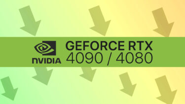 NVIDIA GeForce RTX 4090とRTX 4080が欧州で5%値下げ。日本も近い内に実施か